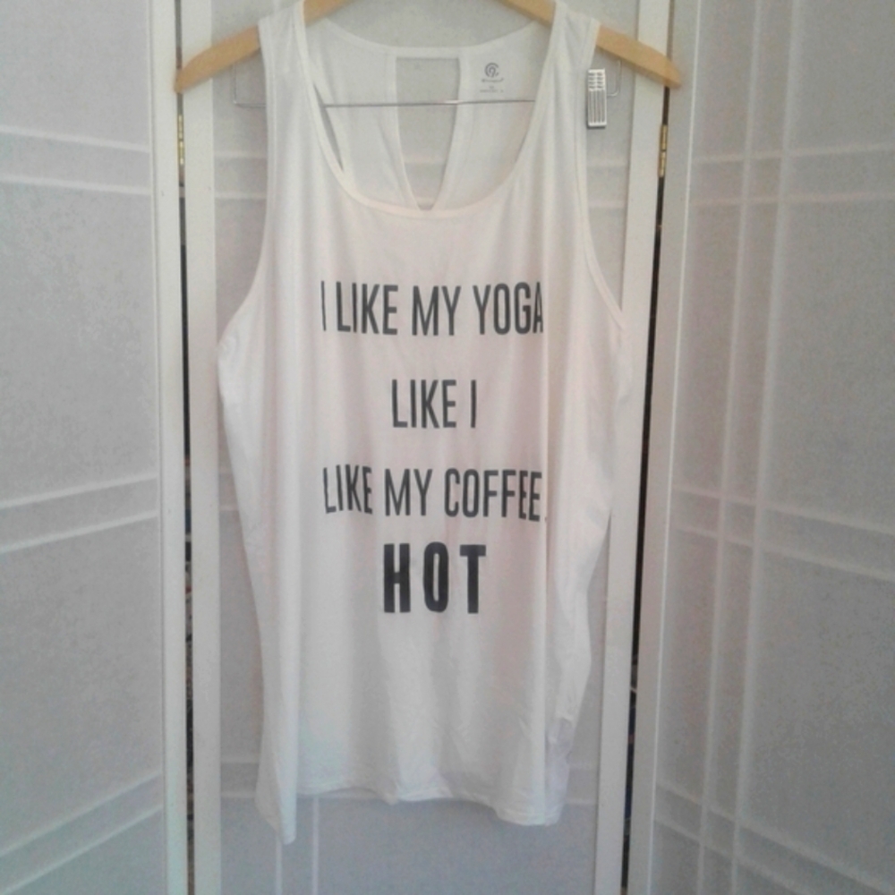 Champion white graphic tank top size XXL